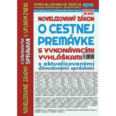 Novelizovaný zákon o cestnej premávke 14/2026