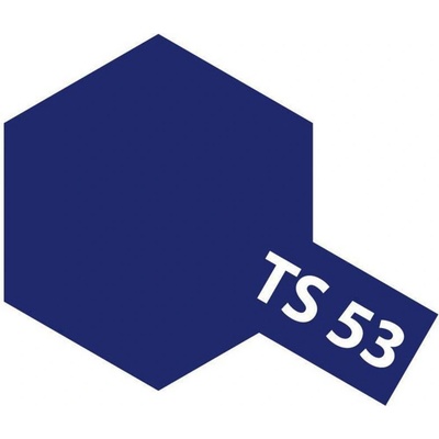 Tamiya akrylová farba tmavomodrá (metalíza) TS-53 nádoba so sprejom 100 ml