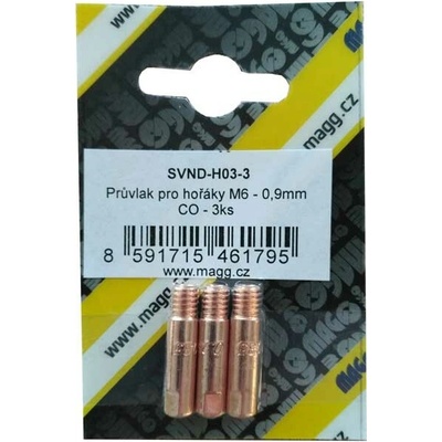 Průvlak pro hořáky M6 - 0,9 mm CO - 3 kusy