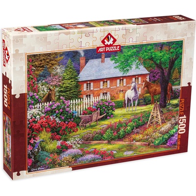 Art Puzzle Пъзел Art Puzzle от 1500 части - Прекрасната градина (5397)