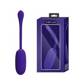 Boss of Toys Pretty Love Vibrating Egg Marine Texture Purple USB Rechargeable