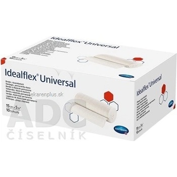 Idealflex universal obväz univerzálny trvalo elastický, 15 cm x 5 m, 1x10 ks