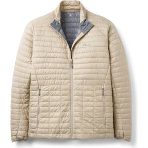 Rab Мъжко пухено яке Rab Microlighter Jacket Down jacket - Dark Pebble - размер S (004-7613-0311)