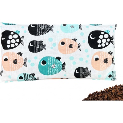 VFstyle pohánkový vankúš 30x15 cm Fish