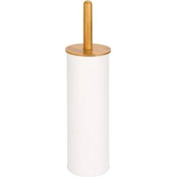 HORECANO Четка за тоалетна (WC) с бамбукова дръжка 10, 3x38, 4см-Horecano - Бяла