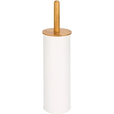 HORECANO Четка за тоалетна (WC) с бамбукова дръжка 10, 3x38, 4см-Horecano - Бяла