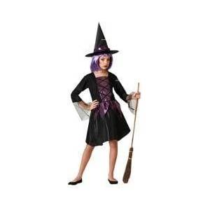 BigBuy Carnival Маскировъчен костюм за деца Лилав Вещица Halloween Размер 3-4 години