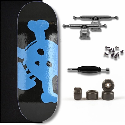 Blackriver Fingerboard Starter Set X-Wide 33,3 5PLY New Skull Navy