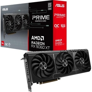 ASUS Radeon RX 9060 XT PRIME OC 16GB GDDR6 128bit (90YV0LF1-M0NA00) Видео карти