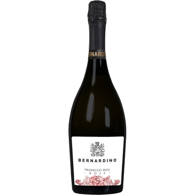 Bernardino Rosé Brut Prosecco DOC Treviso biele 11% 0,75 l (čistá fľaša)