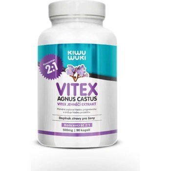 Vitex agnus castus Drmek obecný extrakt 2: 1 500 mg 90 kapslí