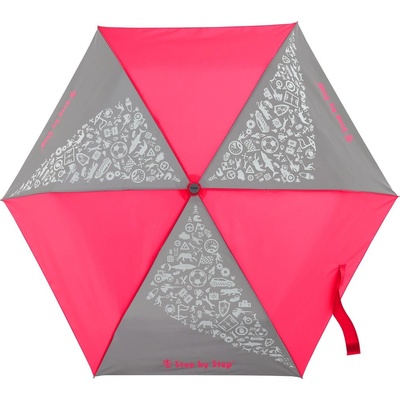 Step by Step Umbrella Neon Pink