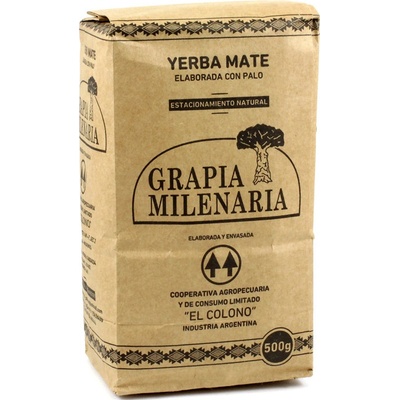 PijuMate Yerba Maté Grapia Milenaria 500 g