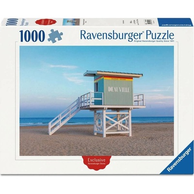 RAVENSBURGER Pohľad na Deauville Francúzsko 1000 dielov