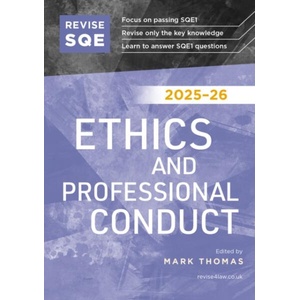 Revise SQE Ethics and Professional Conduct 2025/26 | Mark Thomas (ISBN: 9781917183383)