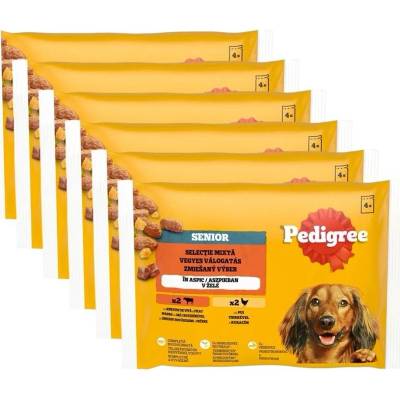 Pedigree Senior Smíšený výběr v želé 6 x 4 x 100 g