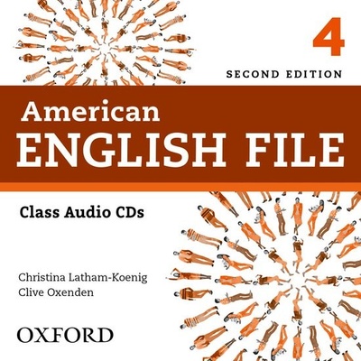 American English File 2nd Edition 4 Class CDs Oxenden, C. Latham-Koenig, Ch. Seligson, P. Boyle M.