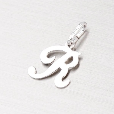 Stříbrný přívěsek písmenko R M5110-R