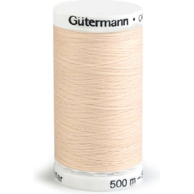 Polyesterové nitě návin 500 m Gütermann Varianta: 802 Marshmallow, Balení: 1 ks