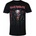 ROCK OFF мъжка тениска Iron Maiden - Senjutsu Back Cover Vertical Logo BL - ROCK OFF - IMTEE133MB