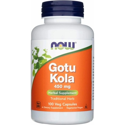 Now Foods Gotu Kola 450 mg 100 rostlinných kapslí