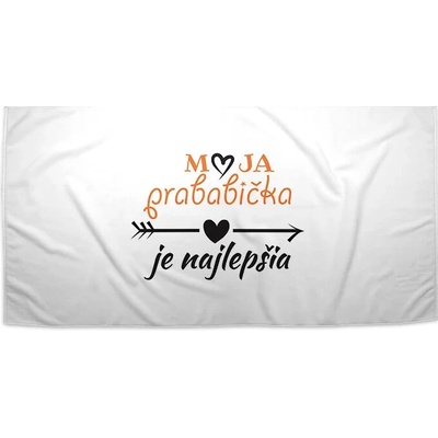 Sablio uterák moja prababička je najlepšia 70 x 140 cm
