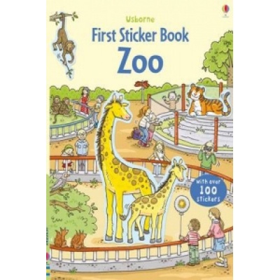 First Sticker Book Zoo Usborne First Sticker Books - Taplin, S.