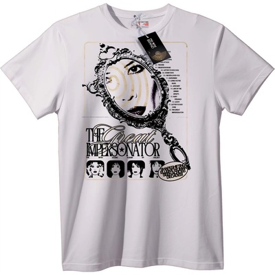 NOONEBRAND Тениска Великият Имитатор - 2XL, White