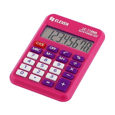 Eleven Kalkulačka LC-110NR-PK růžová