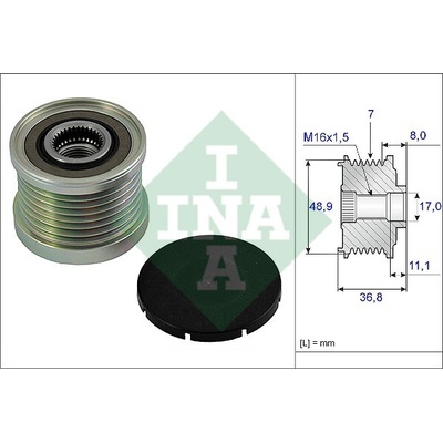 Předstihová spojka Schaeffler INA 535 0081 10