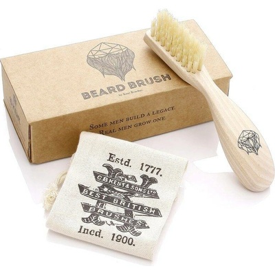 Kartáč na plnovous Kent BRD2 — Right Handed Beard Brush – Hledejceny.cz