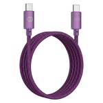 Forever Кабел Forever Vibe, USB-C - USB-C, 1, 0 m, 60W, лилав