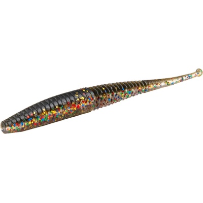 Mikado NÁSTRAHA - M-Craft WIGGLY WORM 75mm / BLUE BLACK - 8 ks Číslo barvy: GP
