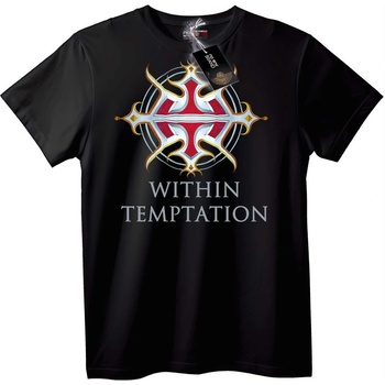 NOONEBRAND Тениска с Лого на Within Temptation - 4XL, Black