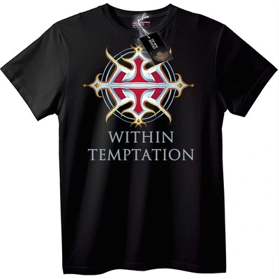NOONEBRAND Тениска с Лого на Within Temptation - 4XL, Black