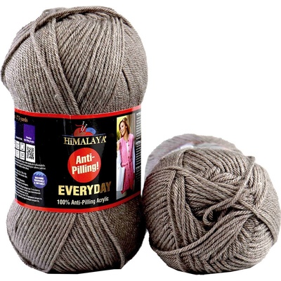 Himalaya příze Everyday 70028 světlá šedohnědá
