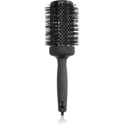 Olivia Garden Expert Blowout Shine Full Black кръгла четка за коса За коса Ø 55 mm