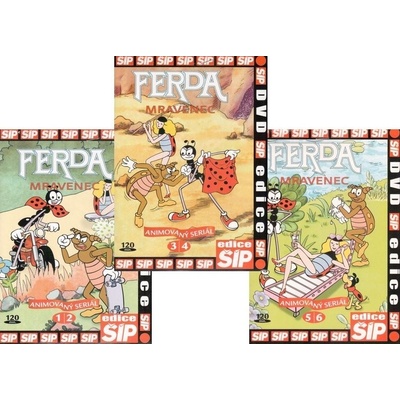 Ferda Mravenec - kolekce 3x DVD