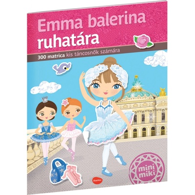 EMMA BALERINA RUHATÁRA – Matricás könyv