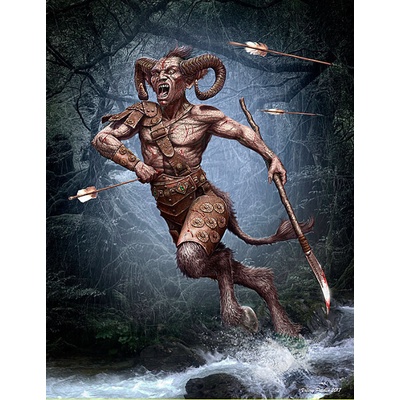 Master Box MASTER BOX LTD Ancient Greek Myths Series. Satyr 1:24