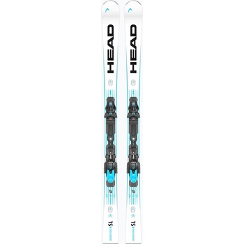 HEAD Пистови ски HEAD WC Rebels e-SL RP EVO 14 + автомати Freeflex 14 GW white/blue
