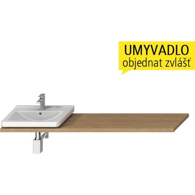 JIKA CUBITO umývadlová doska 160 x 47 x 3,6 cm dub H46J4230115191