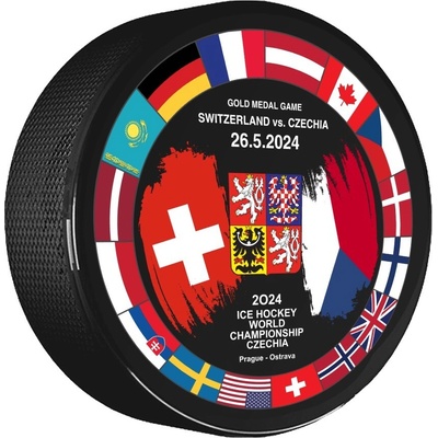 FansArena Puk Ice Hockey World Championship Czechia MS 2024 Dueling 26.5.2024 Switzerland vs. Czechia Signature edition – Zboží Dáma