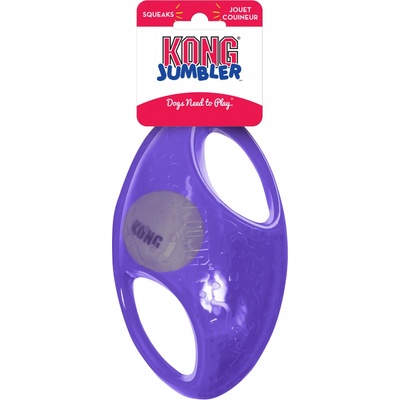 Kong Dog Jumbler Lopta s pískatkom guma termoplastická M L