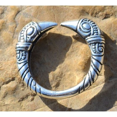 Drakkaria VIKINSKÁ VRÁNA stříbrný prsten P34220
