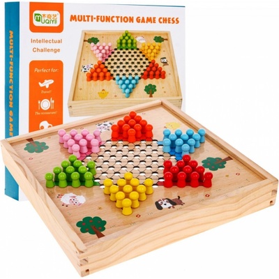 RKToys Dřevěná sada her 6v1