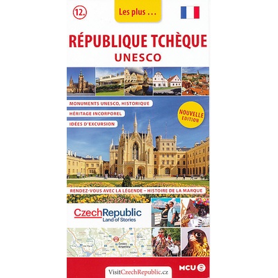 Česká republika UNESCO kapesní průvodce francouzsky Jan Eliášek