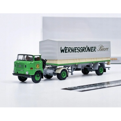 Brekina IFA W 50 PP-SZ 1965 Wernesgrüner Bier 1:87