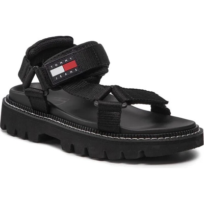 Tommy Jeans Сандали Tommy Jeans Chunky Sandal EN0EN01836 Black BDS (Chunky Sandal EN0EN01836)