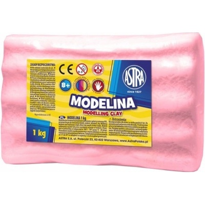 Astra Modelovacia hmota do rúry MODELINA 1kg Malinová